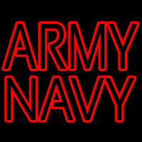 Army Navy Neon Skilt