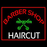 Barbershop Haircut  Neon Skilt