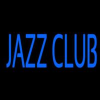 Blue Jazz Club Neon Skilt