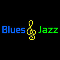Blues Jazz Neon Skilt