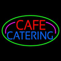 Cafe Catering Neon Skilt