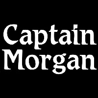 Captain Morgan White Beer Sign Neon Skilt