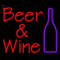 Custom Beer And Wine Bottle Neon Skilt