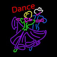 Dancing Couple Dance Neon Skilt