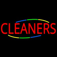 Deco Style Cleaners Neon Skilt