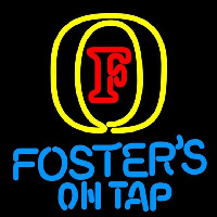 Fosters On Tap Beer Sign Neon Skilt