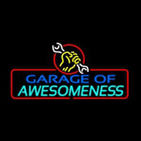 Garage Of Awesomeness Neon Skilt