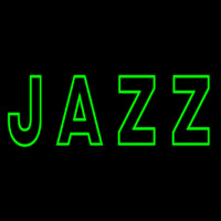 Green Jazz Block Neon Skilt