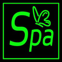 Green Spa Neon Skilt