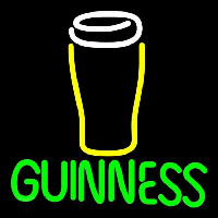 Guinness Glass Beer Sign Neon Skilt