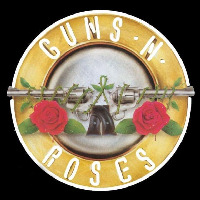 Guns N Roses Ever Time Rock Band Neon Skilt