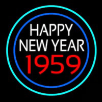Happy New Year 1959 Bioshock Neon Skilt