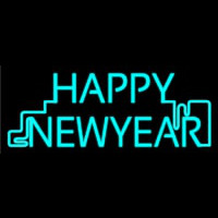 Happy New Year Neon Skilt