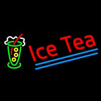 Ice Tea Logo Neon Skilt