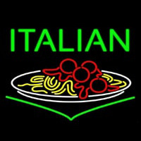 Italian Food Neon Skilt