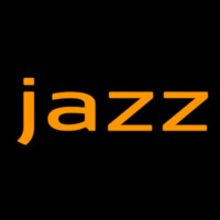 Jazz In Orange 2 Neon Skilt