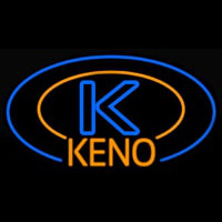 K Keno 2 Neon Skilt