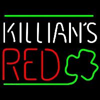 Killians Red Shamrock Beer Sign Neon Skilt