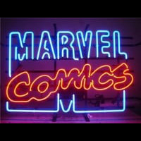 Marvel Comics Neon Skilt