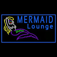 Mermaid Lounge Neon Skilt