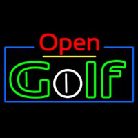 Open Golf Neon Skilt