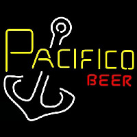 Pacifico Beer Anchor Neon Skilt