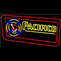 Pacifico Rope Inlaid Beer Sign Neon Skilt