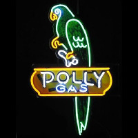 Polly Gas Neon Skilt