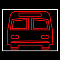 Red Bus Neon Skilt
