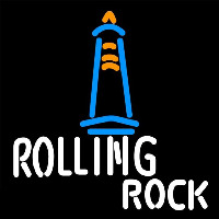 Rolling Rock Lighthouse Lounge Beer Sign Neon Skilt