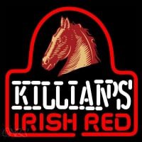 Sgeorge Killians Irish Red Horse Head Beer Sign Neon Skilt