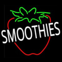 Smoothies Logo Neon Skilt