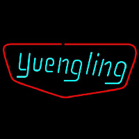 Yuengling Red Border Beer Sign Neon Skilt
