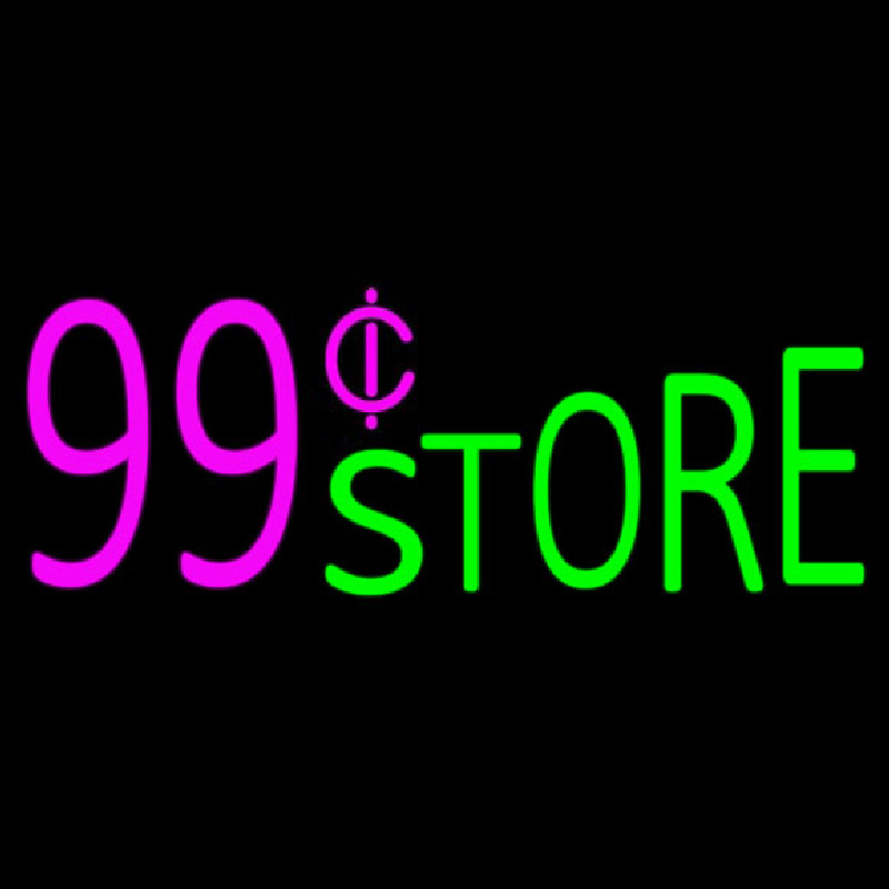 99 Store Neon Skilt