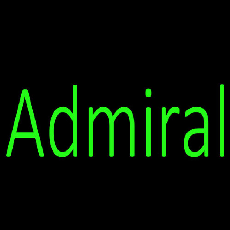 Admiral Neon Skilt