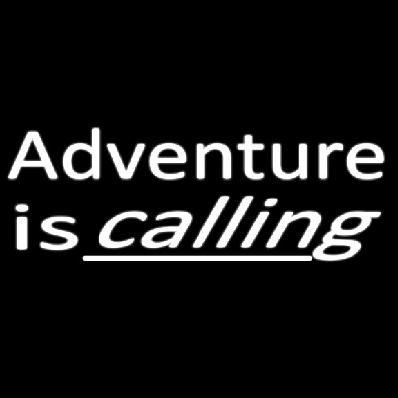 Adventure Neon Skilt