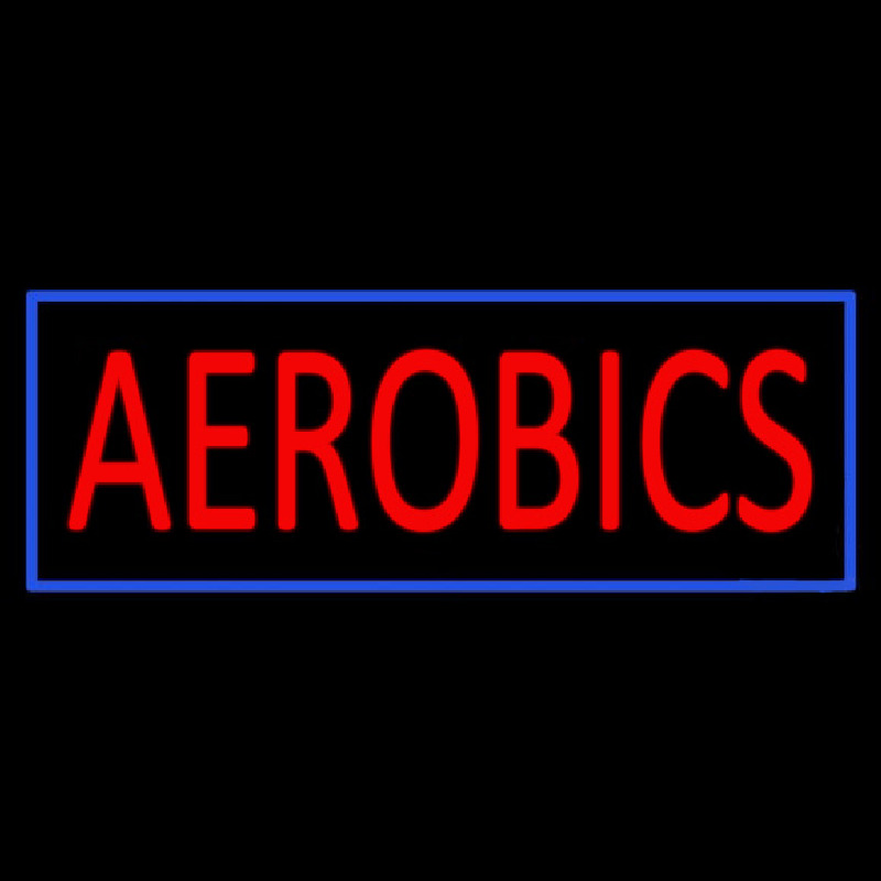 Aerobics Neon Skilt