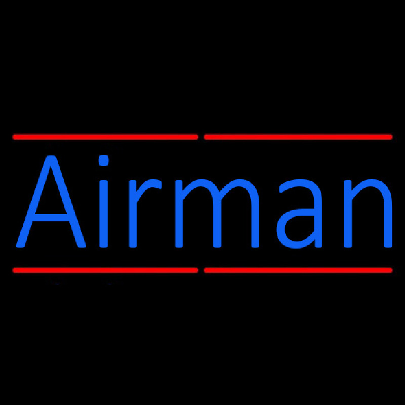 Airman Neon Skilt