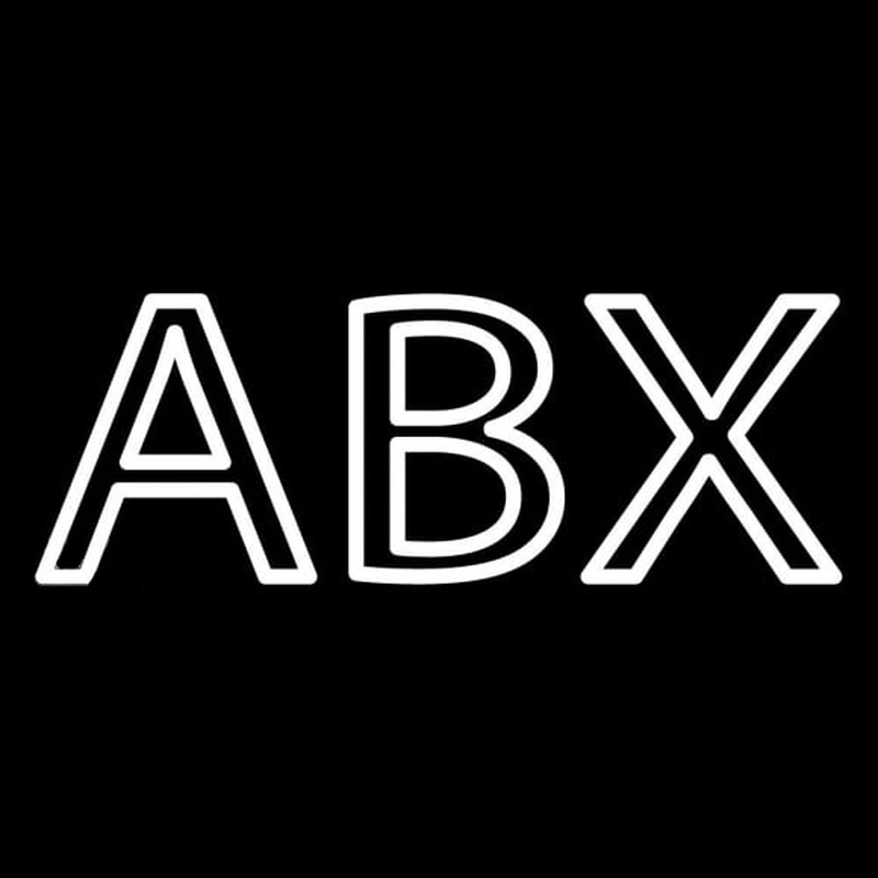 Alpha Beta Chi Neon Skilt