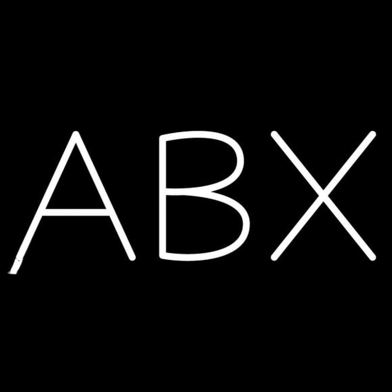 Alpha Beta Chi Neon Skilt