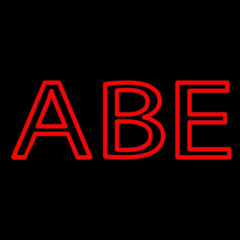 Alpha Beta Epsilon Neon Skilt