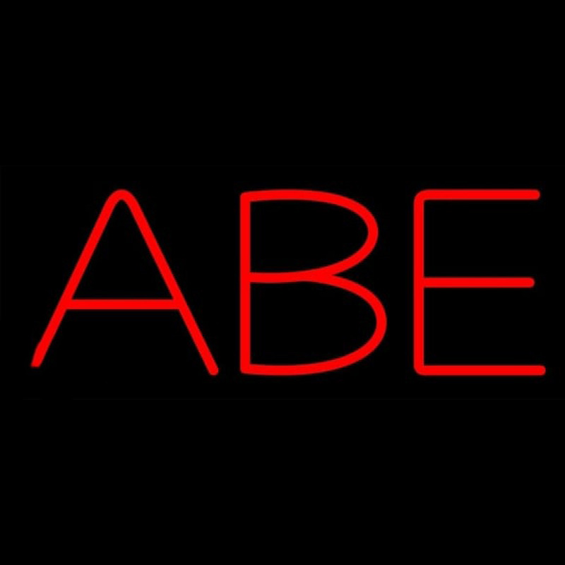 Alpha Beta Epsilon Neon Skilt