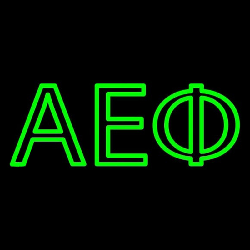 Alpha Epsilon Phi Neon Skilt