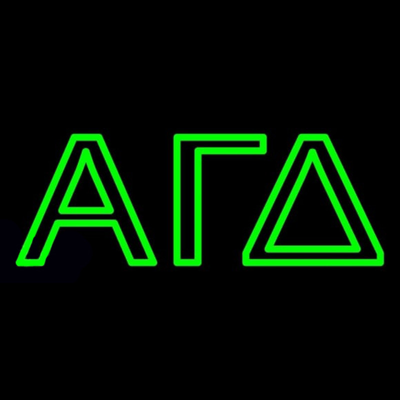 Alpha Gamma Delta Neon Skilt