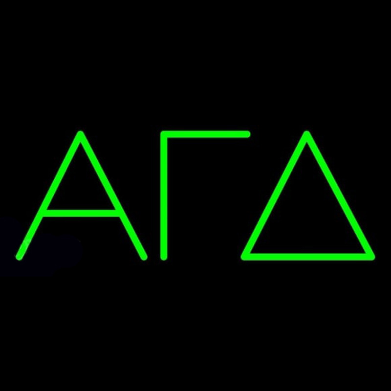 Alpha Gamma Delta Neon Skilt