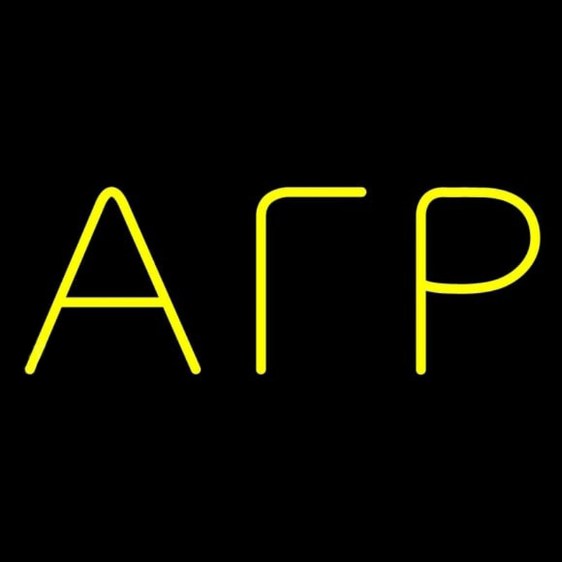 Alpha Gamma Rho Neon Skilt