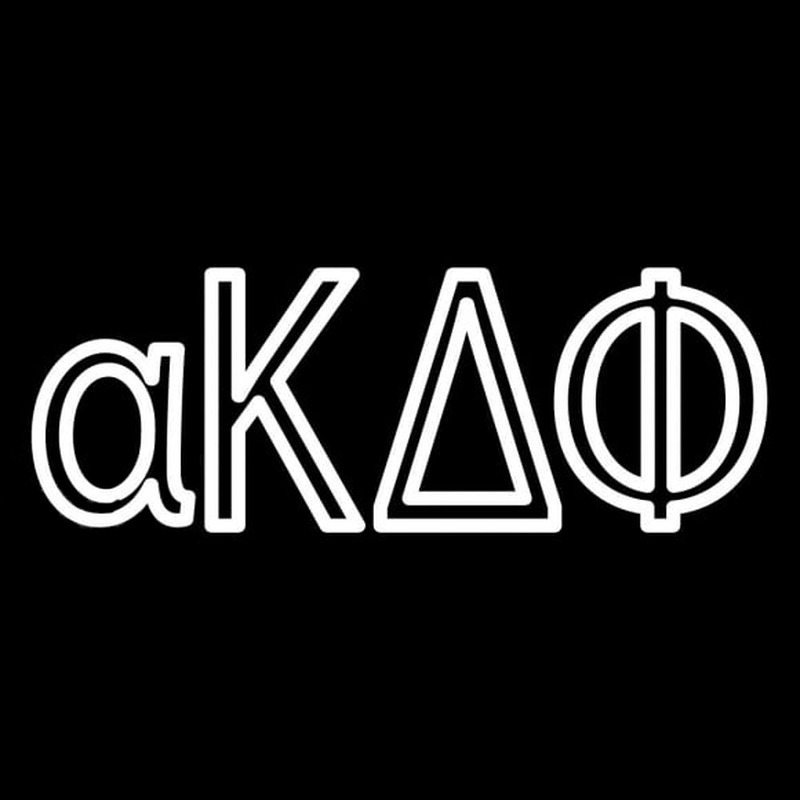 Alpha Kappa Delta Phi Neon Skilt