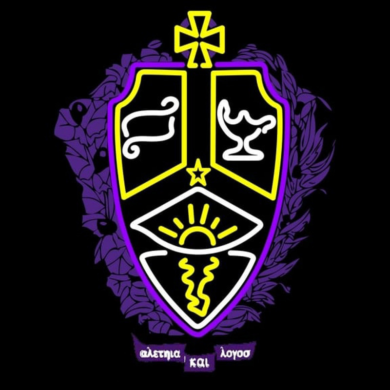 Alpha Kappa Lambda Logo Neon Skilt