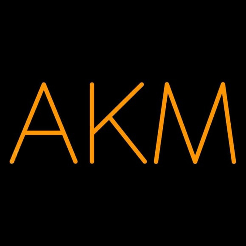 Alpha Kappa Mu Neon Skilt