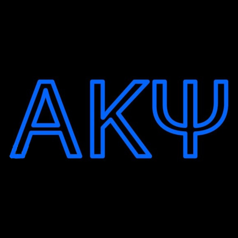 Alpha Kappa Psi Neon Skilt